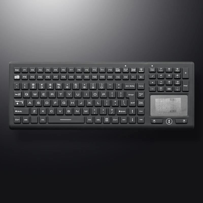 D-87T Panel Mount Silicone Keyboard