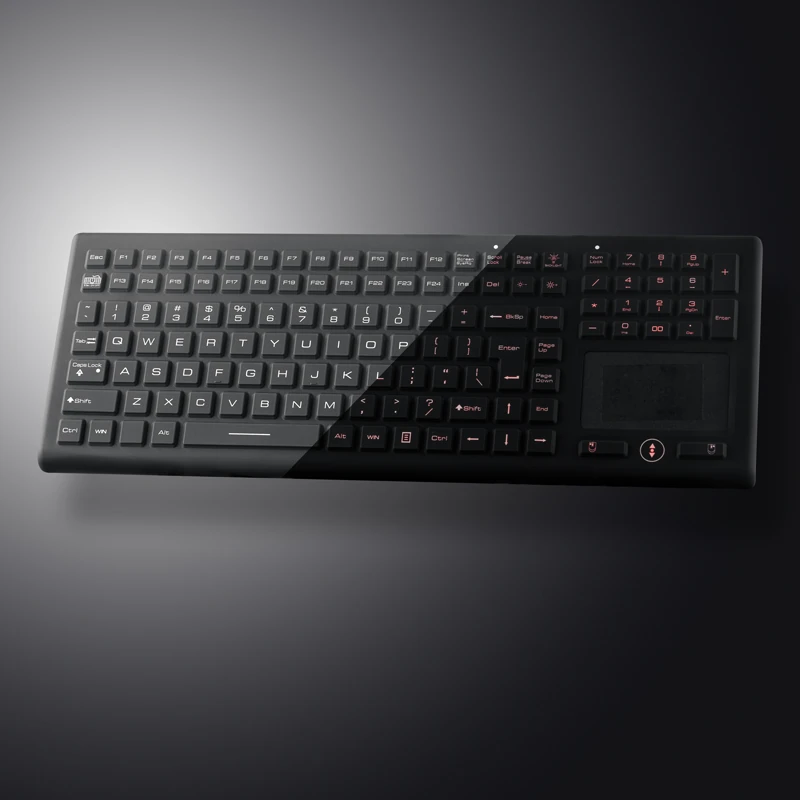 D-87T Panel Mount Silicone Keyboard
