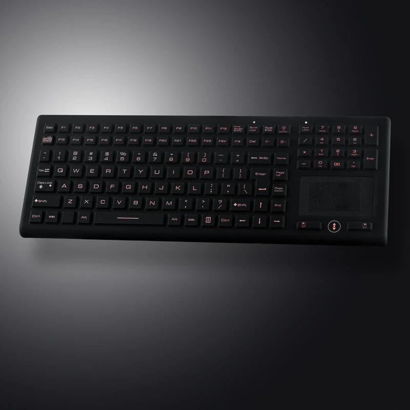 D-87T Panel Mount Silicone Keyboard