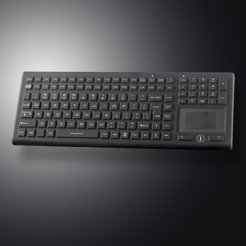 D-87T Panel Mount Silicone Keyboard