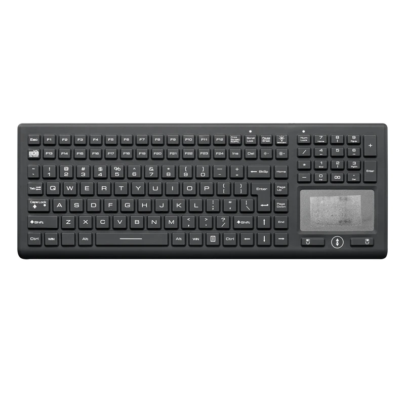 D-87T Panel Mount Silicone Keyboard
