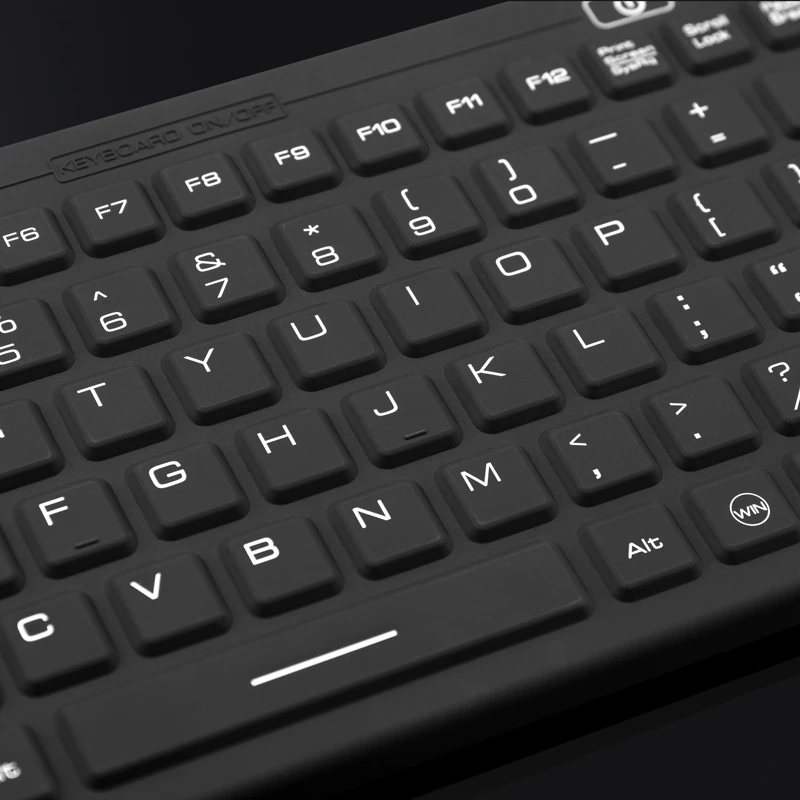D-87W Panel Mount Silicone Keyboard
