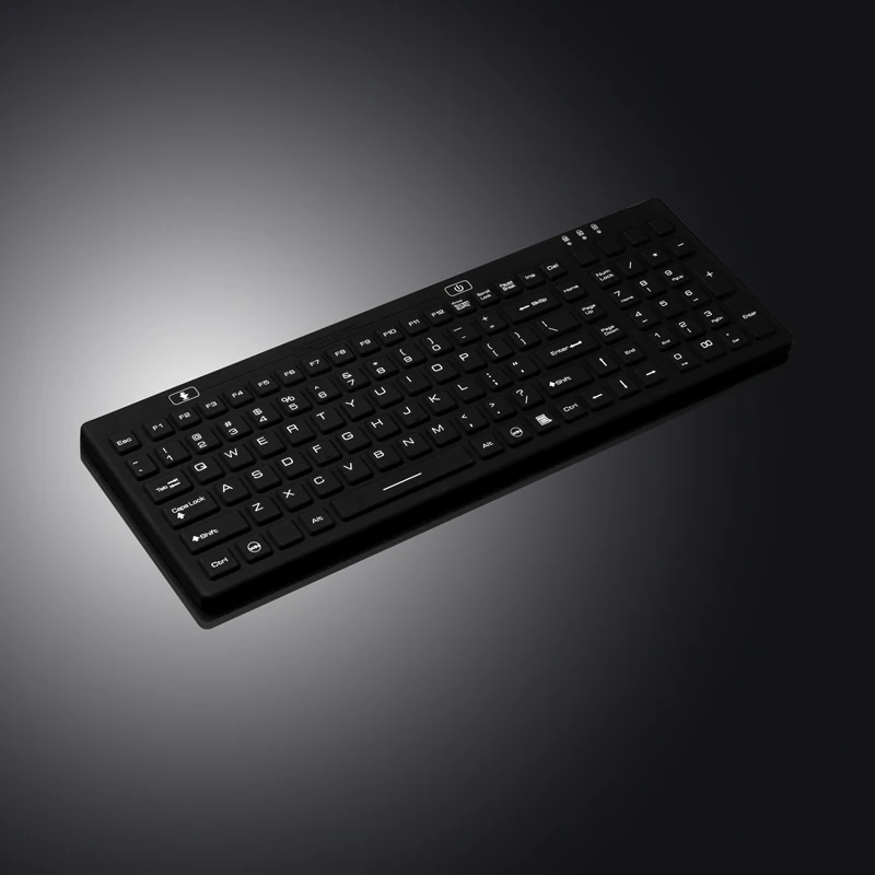 D-87W Panel Mount Silicone Keyboard