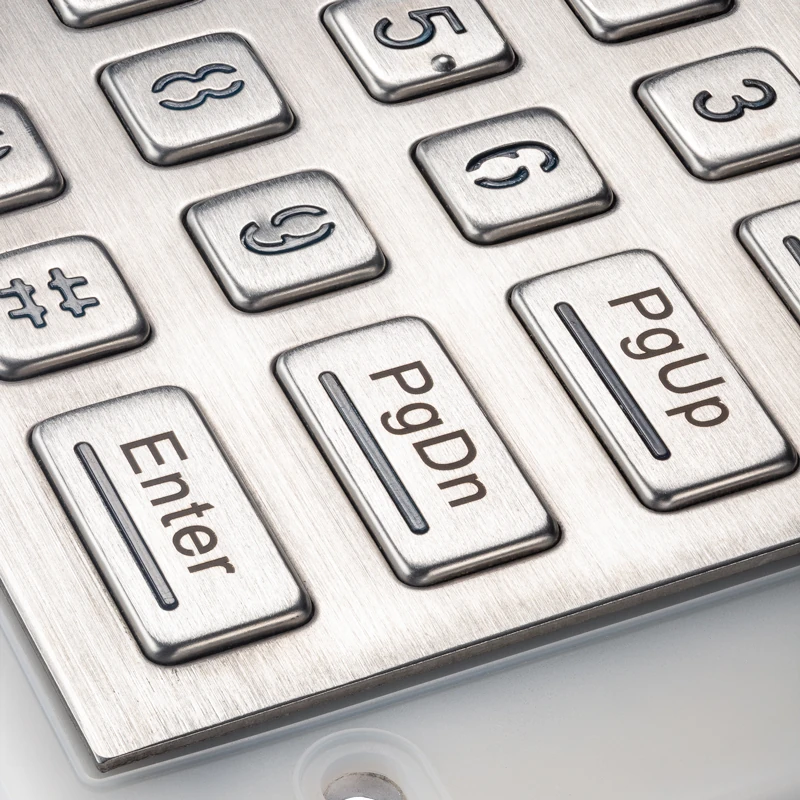 D-8988 Panel Mount Stainless Steel Keypad