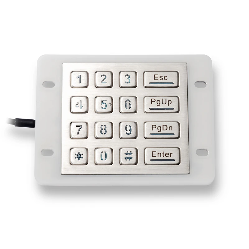 D-8988 Panel Mount Stainless Steel Keypad
