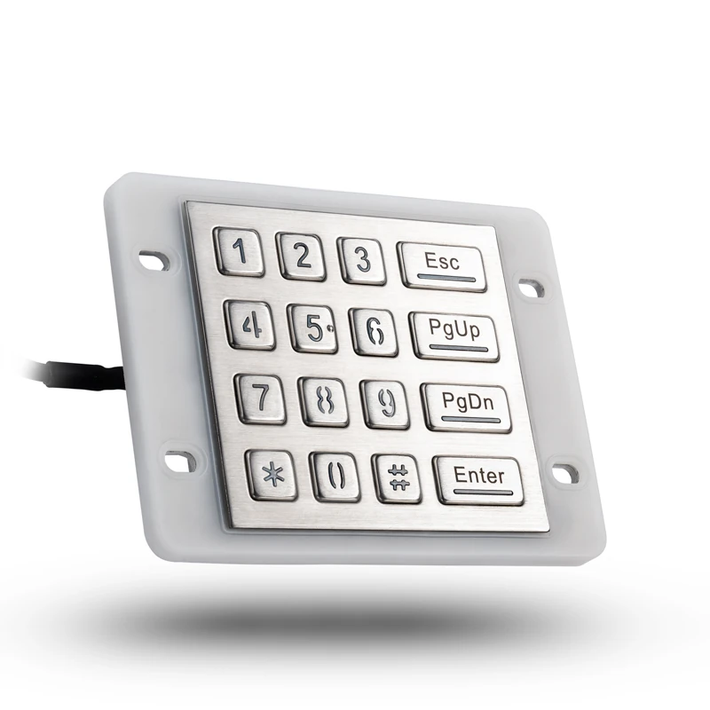 D-8988 Panel Mount Stainless Steel Keypad
