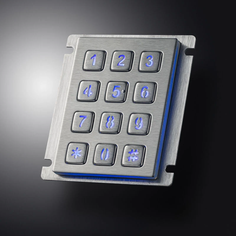 Capacitive Medical Glass Keyboards