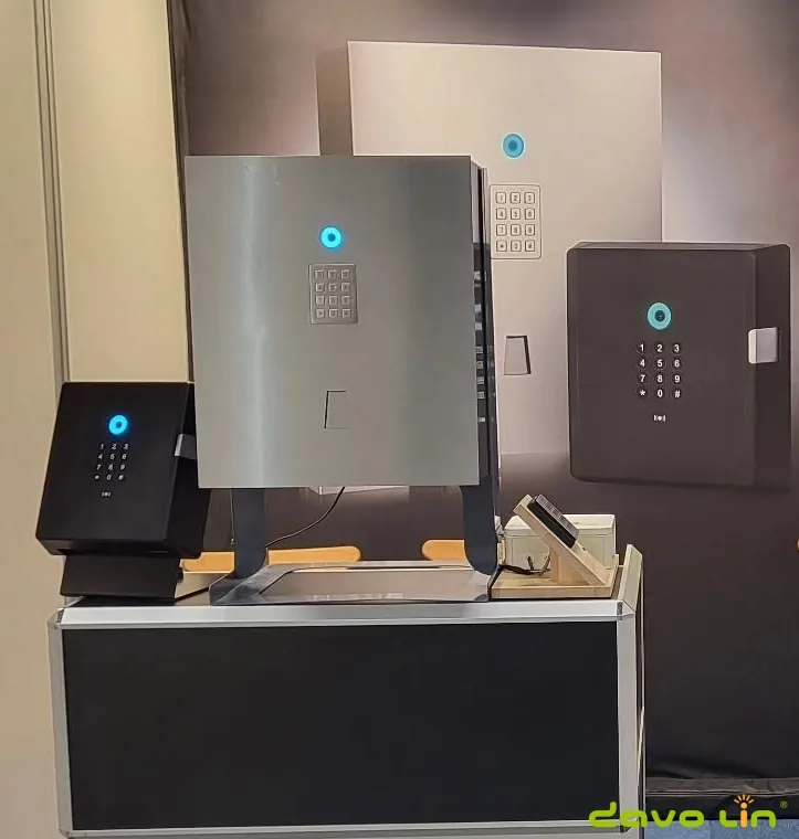 Multiple smart key management cabinets prepared for deployment