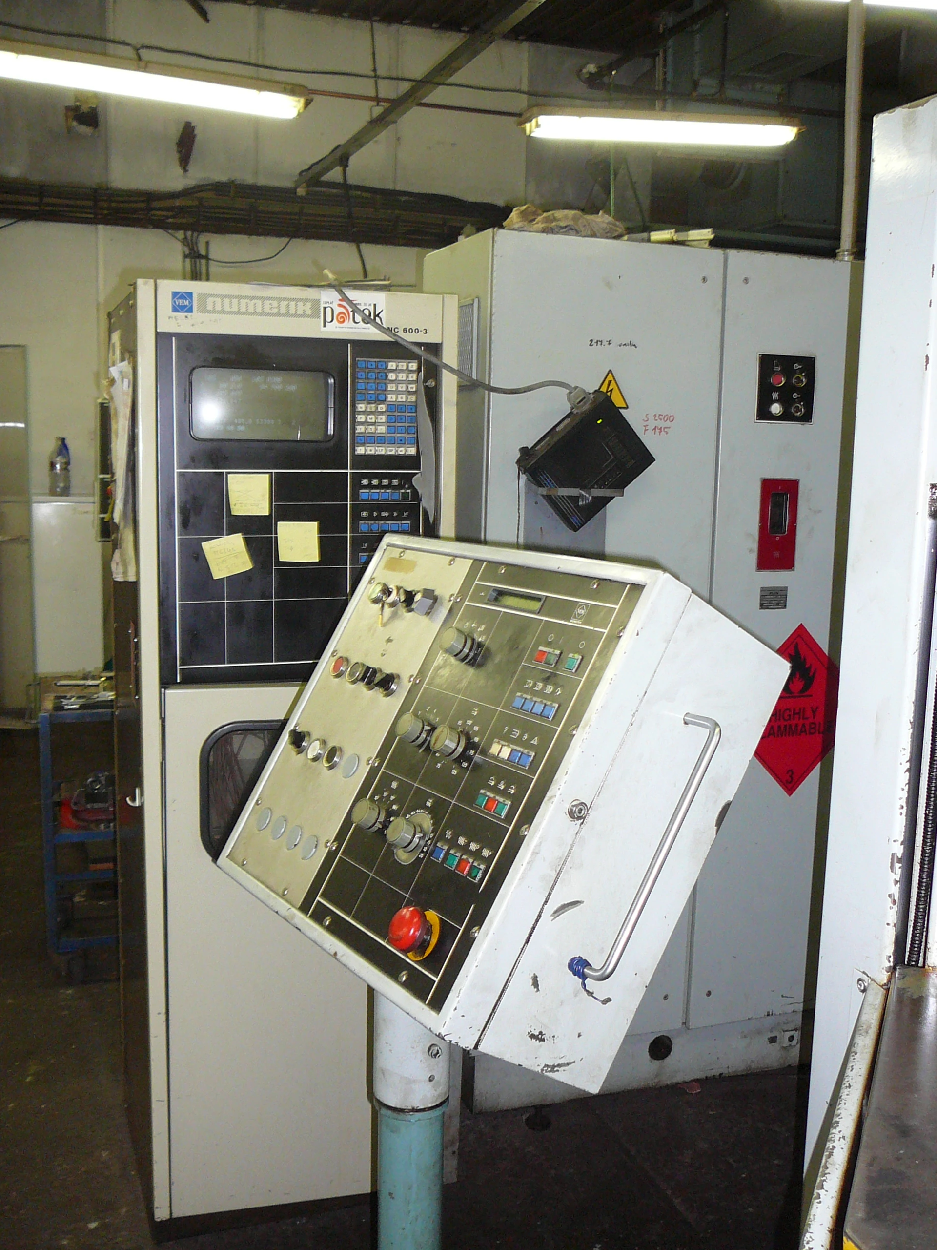 Industrial automation control panel used in demanding equipment environments