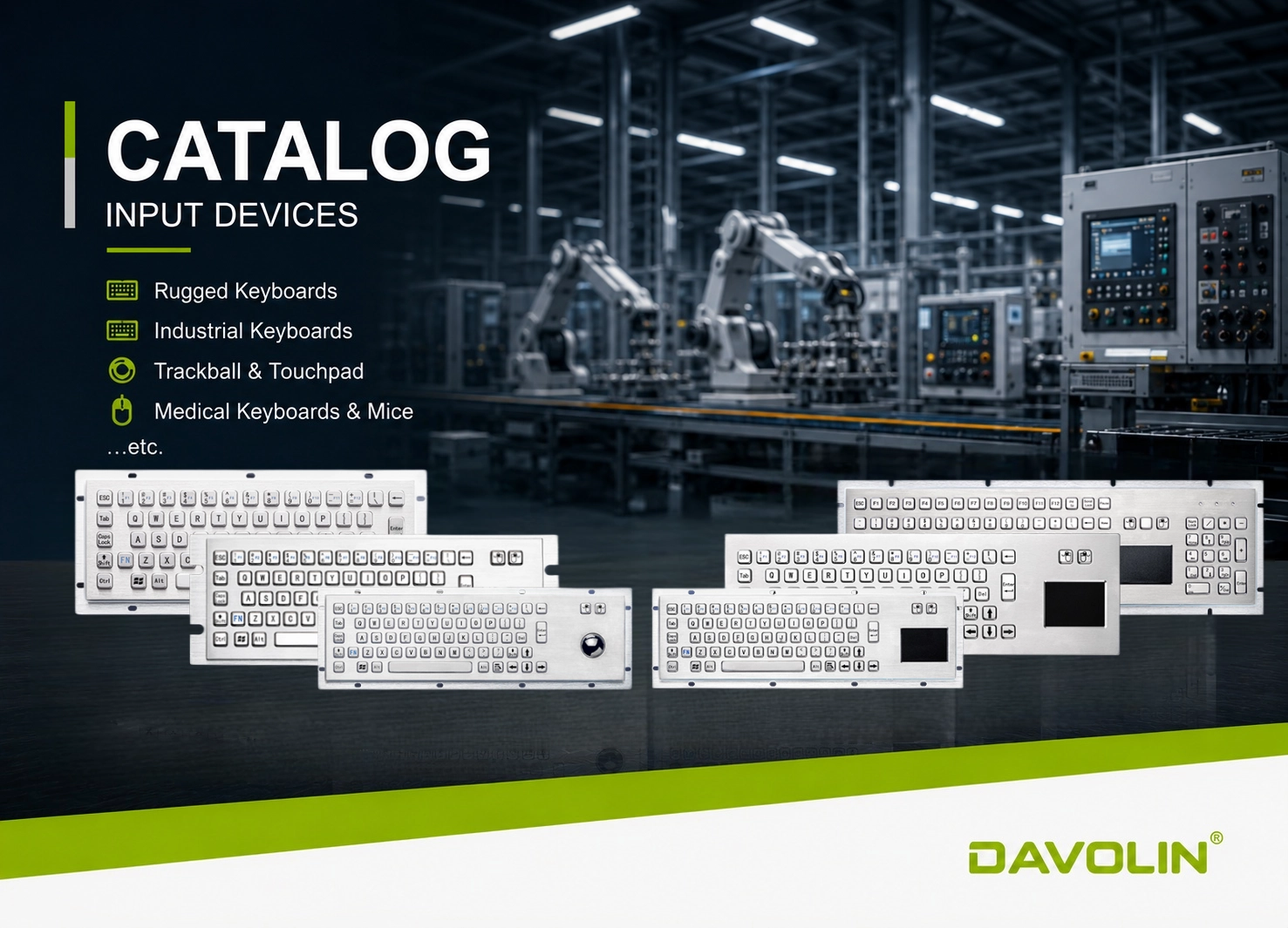 DAVOLIN Product Catalog 2026 cover